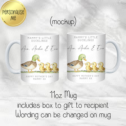 Little Ducklings Mug - up to 4 names