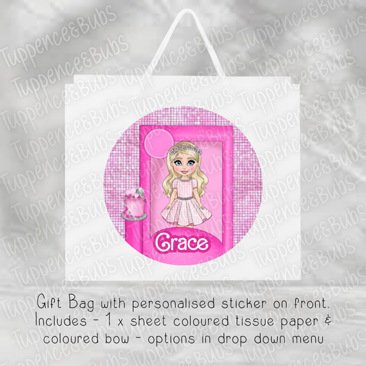 Doll Themed Gift Bag