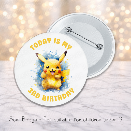 Pokemon Inspired Badge