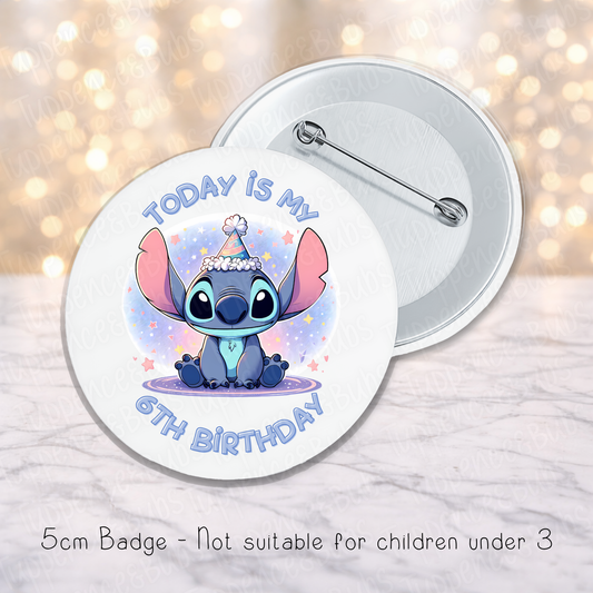 Stitch Themed Badge
