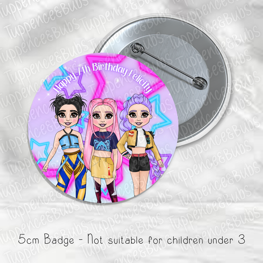 Music Inspired Badge
