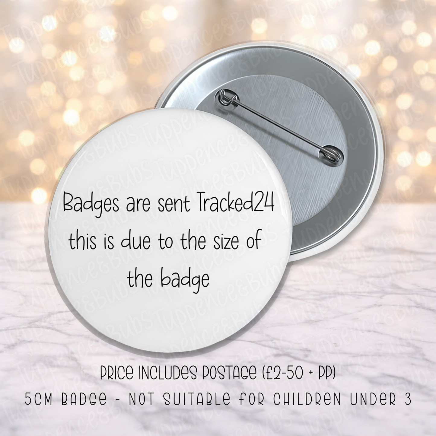 Monsters Inc Themed Badge