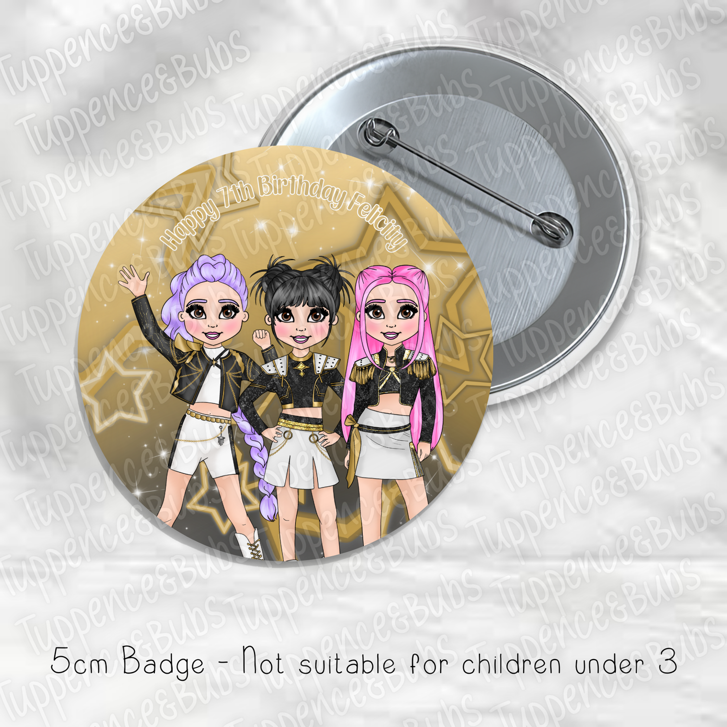 Music Inspired Badge