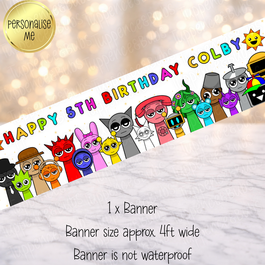 Sprunki Themed Banner