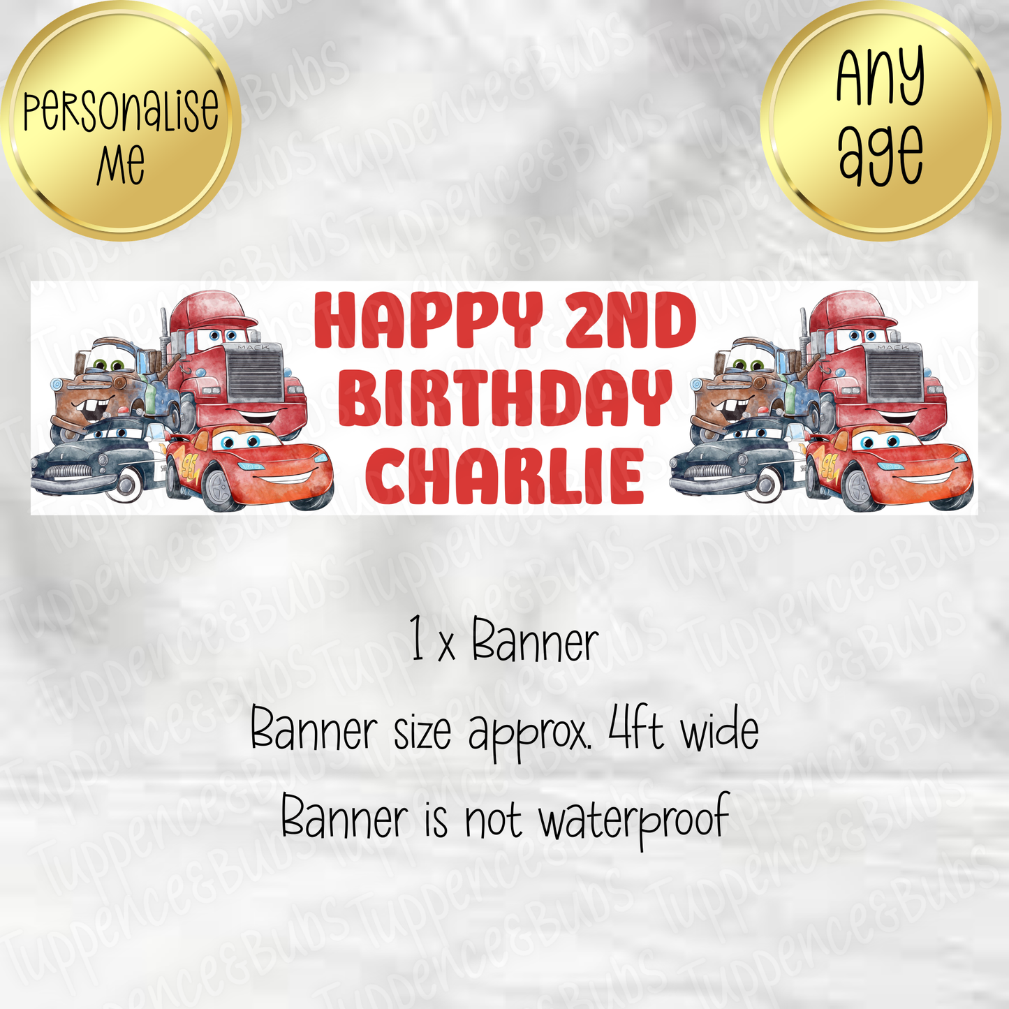 Cars Inspired Banner