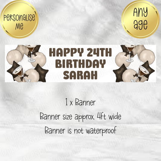 Espresso Martini Themed Banner
