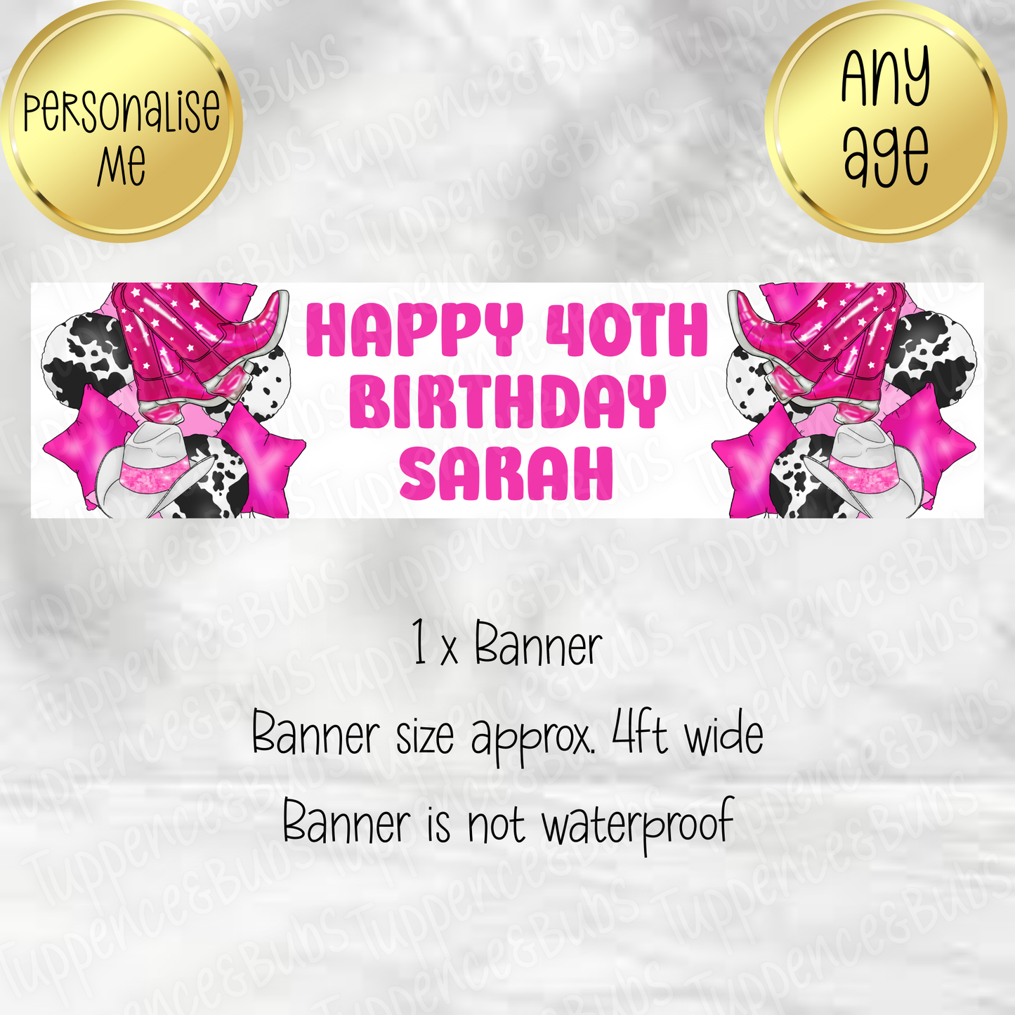 Rodeo Themed Banner