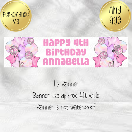 Country Music Themed Banner