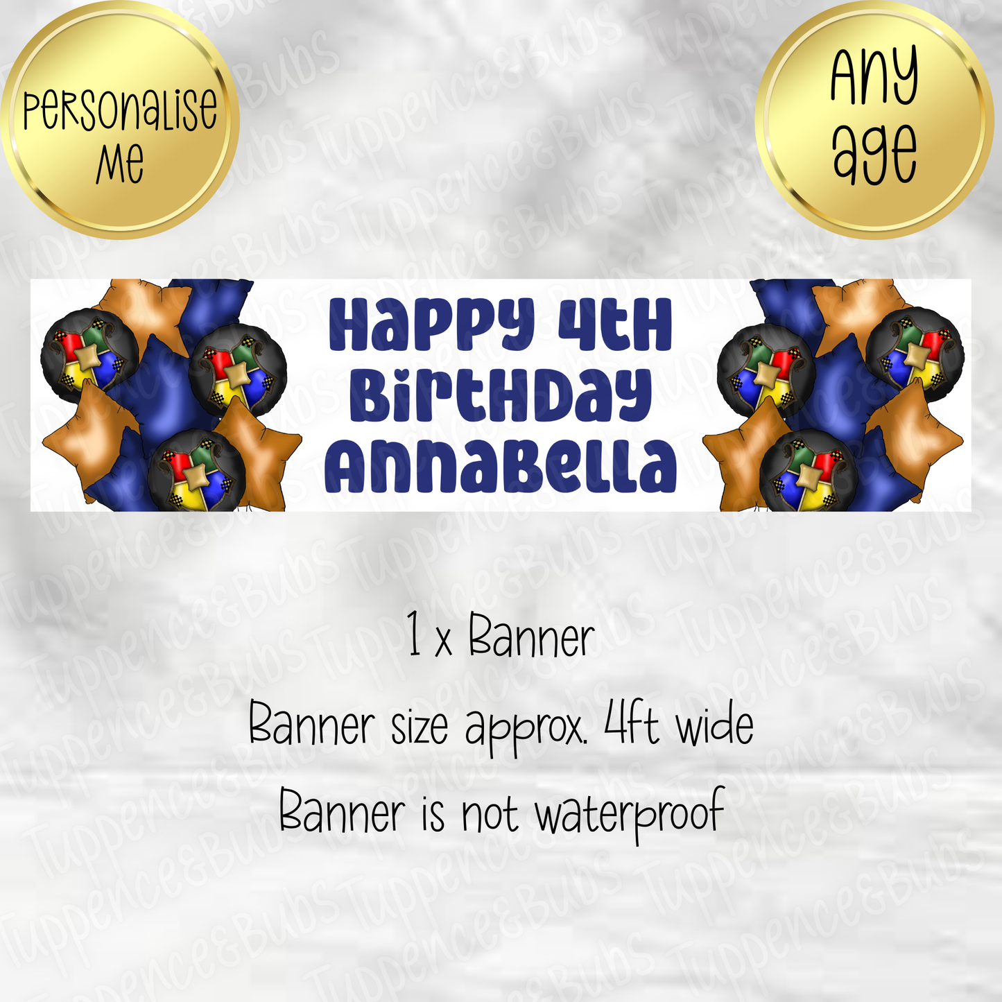 Wizard School Themed Banners - 4 Designs