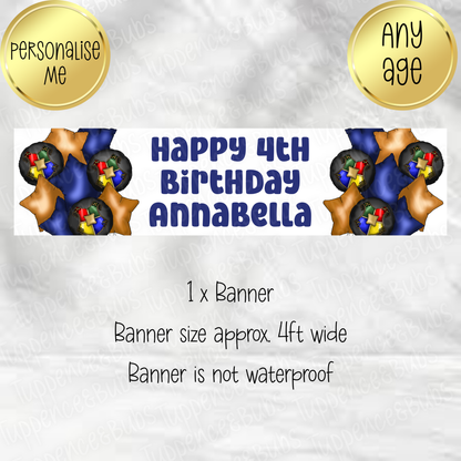 Wizard School Themed Banners - 4 Designs