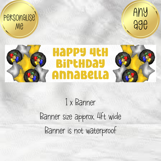 Wizard School Themed Banners - 4 Designs