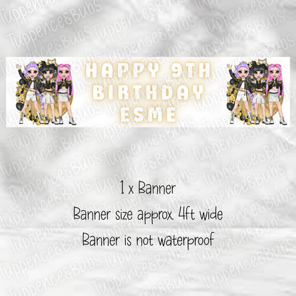 Pop Inspired Banner