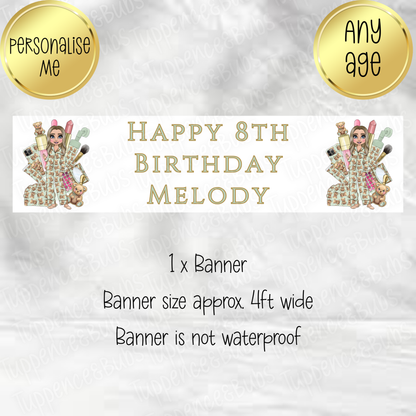 Sage Green Teddy Inspired PJ Banner