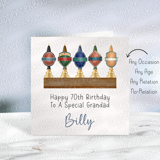 Alcohol Inspired Birthday Card