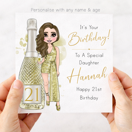 Prosecco Card - Fully Customizable
