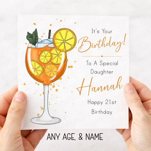 Aperol Spritz Card