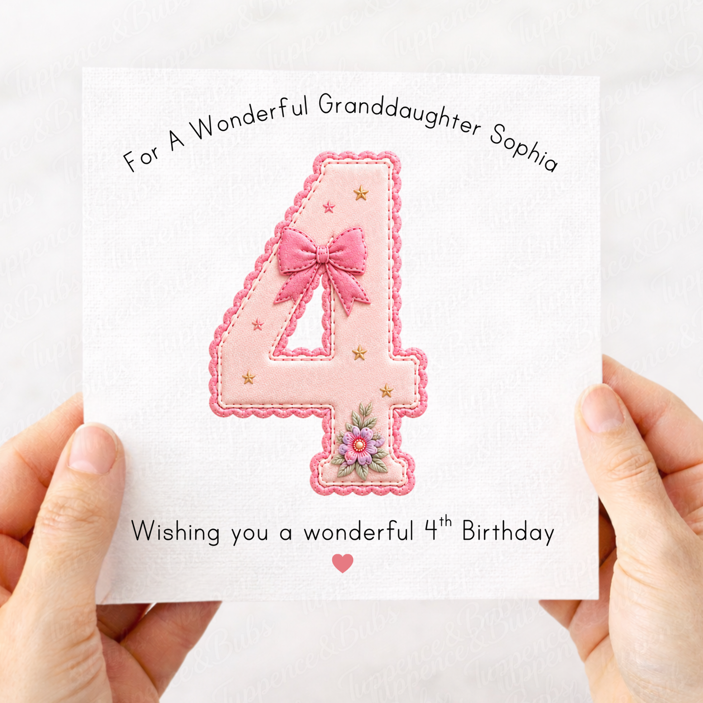 Princess Castle Embroidery Style Card