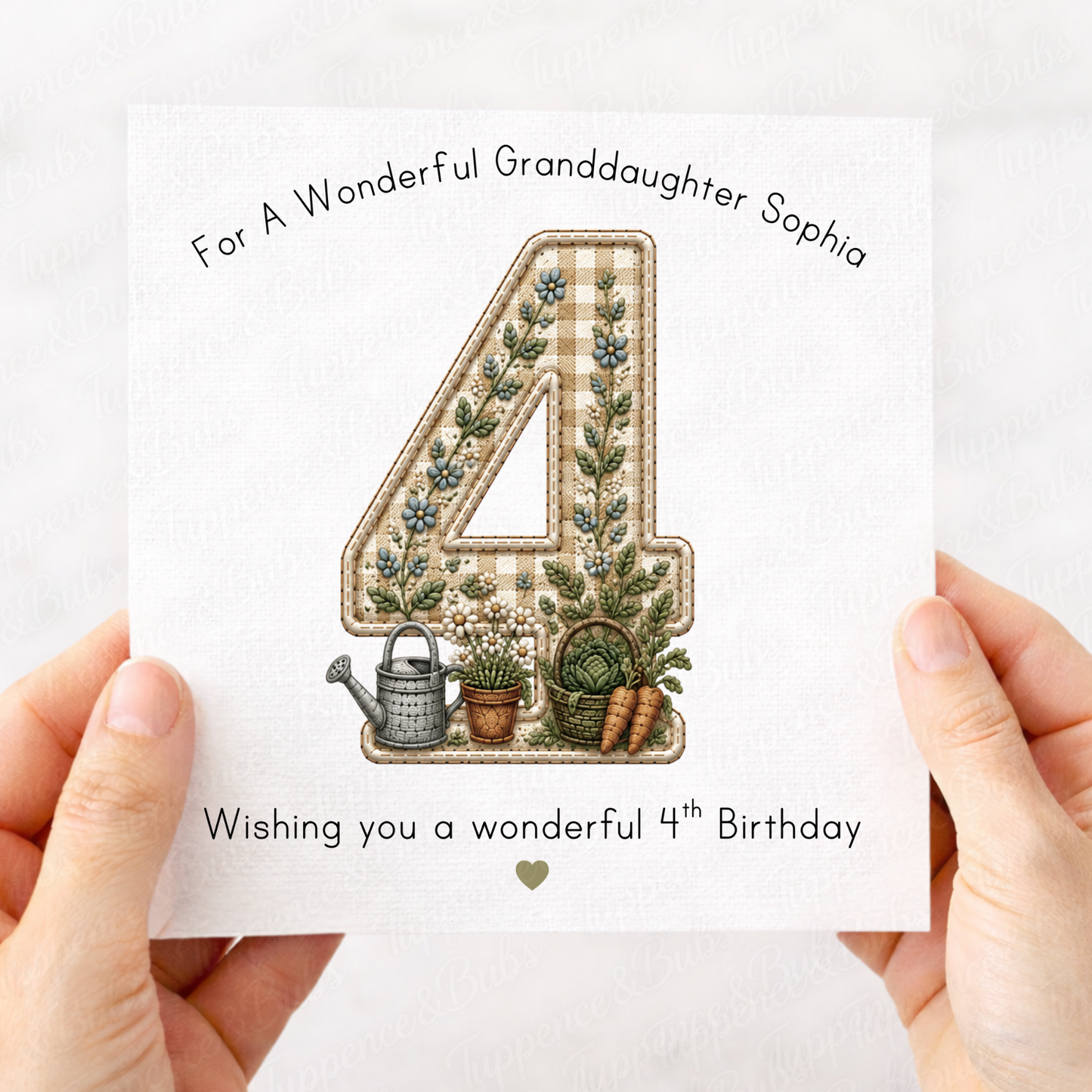 Embroidery Goose Style Card - 2 Styles