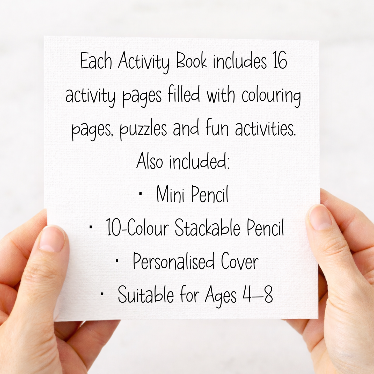 Sweet Themed Activity Book