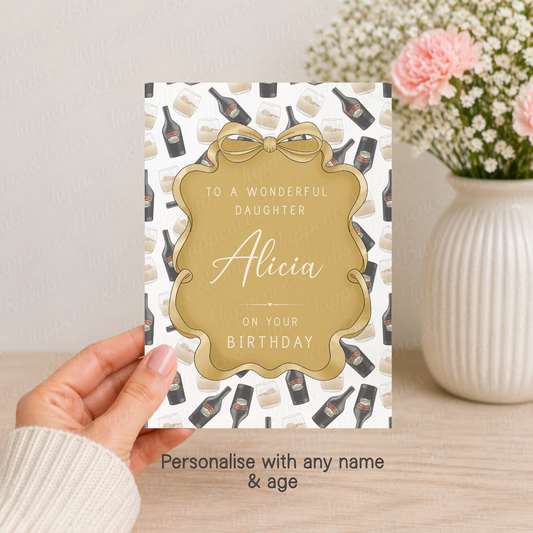 Irish Cream Birthday Card