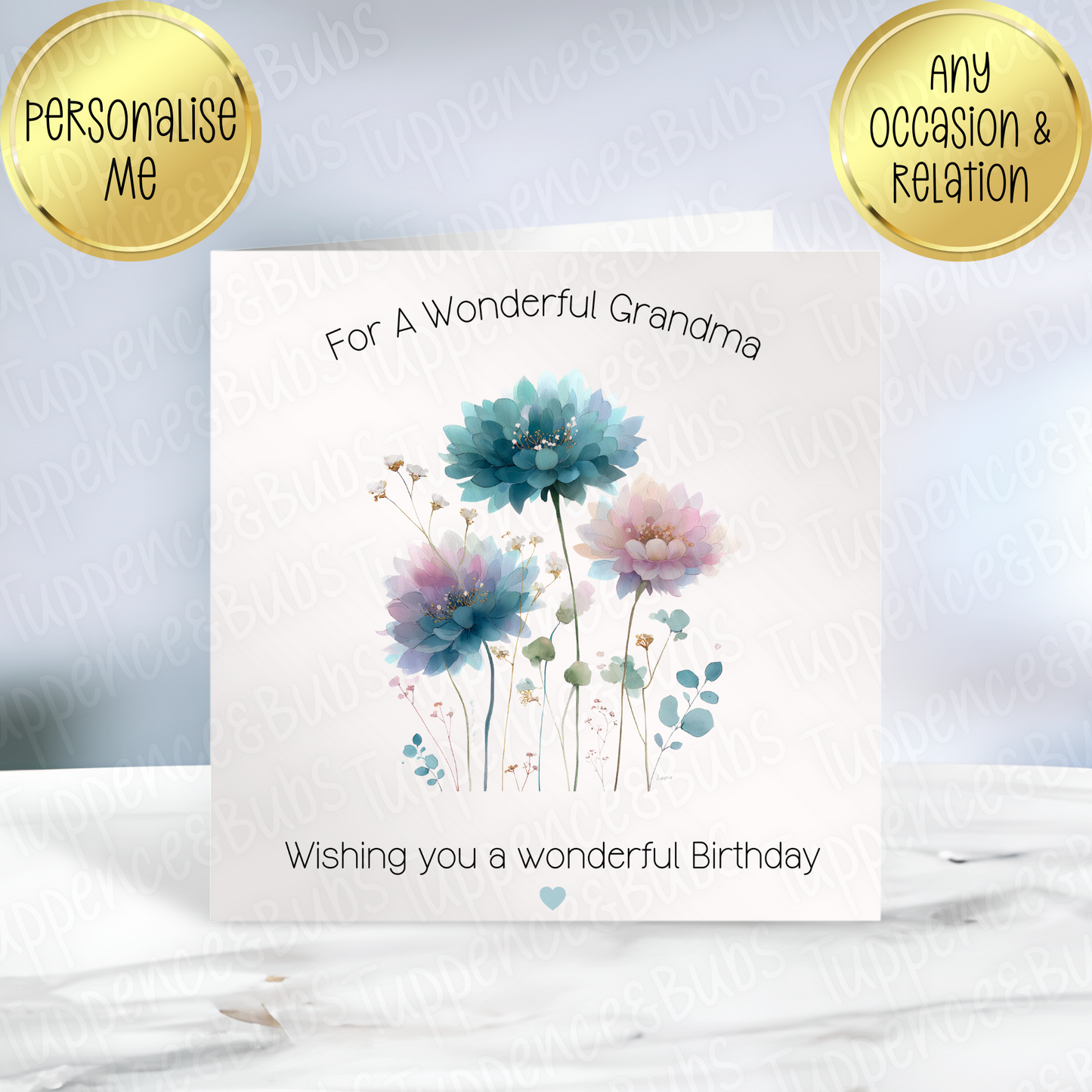 Floral Birthday Card