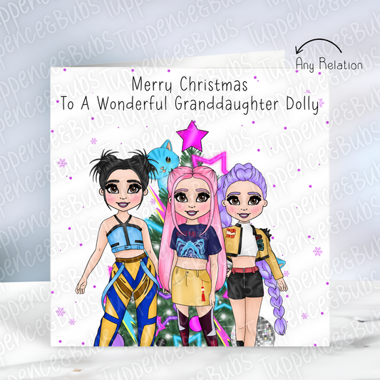 Music Themed Christmas Card - 4 Designs