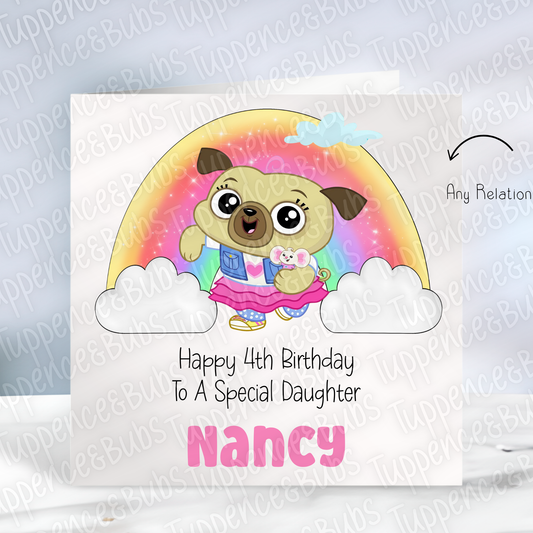 Chip & Potato Inspired Birthday Card