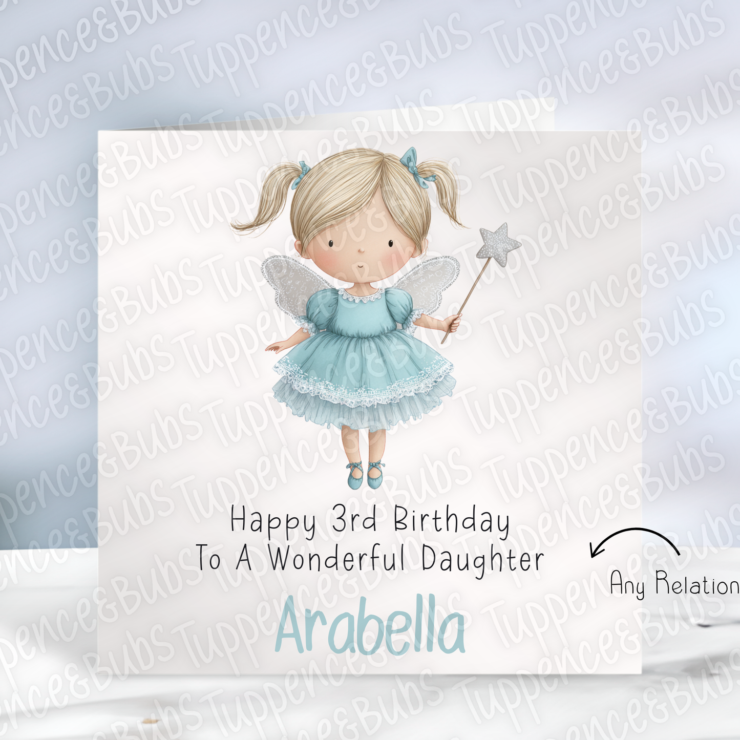 Cute Tooth Fairy Themed Card