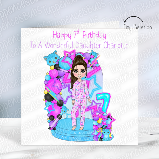 Music Themed Birthday Card