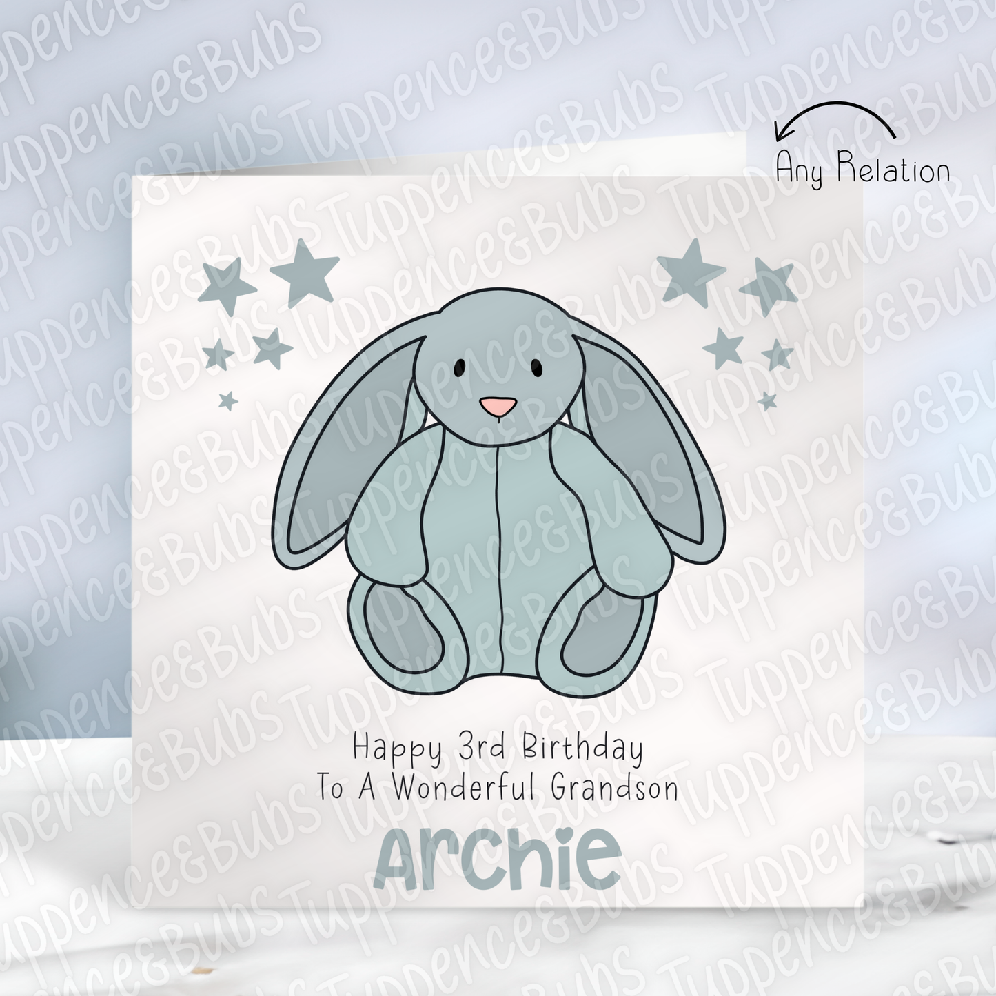 Jelly Plush Inspired Birthday Card