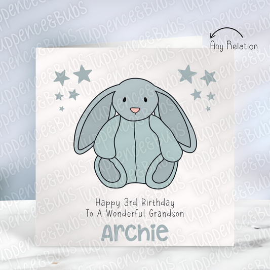 Jelly Plush Inspired Birthday Card