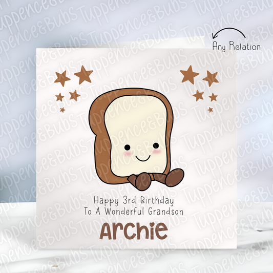 Breakfast Jelly Plush Themed Card - 3 Designs