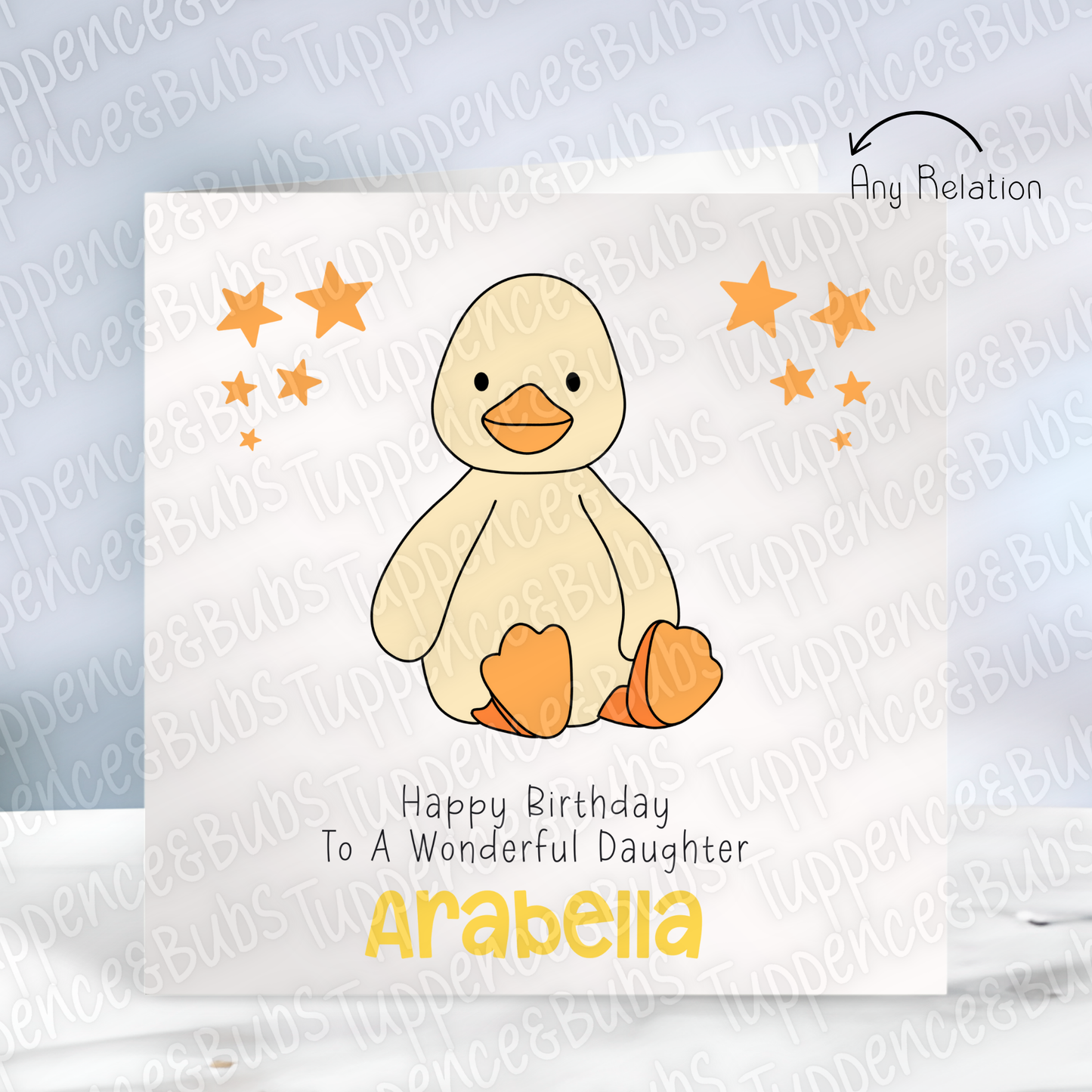 Jelly Themed Birthday Card - 4 Designs