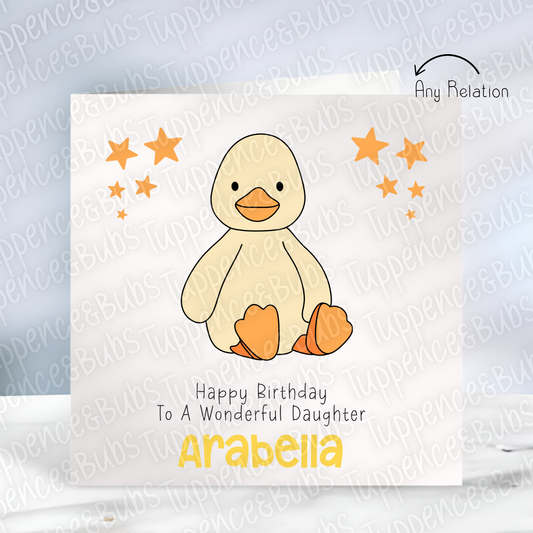 Jelly Themed Birthday Card - 4 Designs