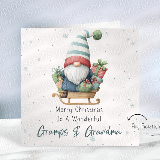 Christmas Gnomes Card