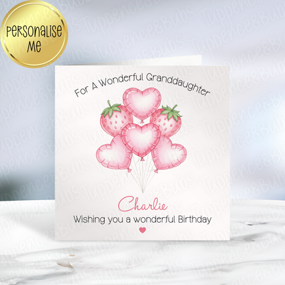 Berry Themed Card - 3 Designs