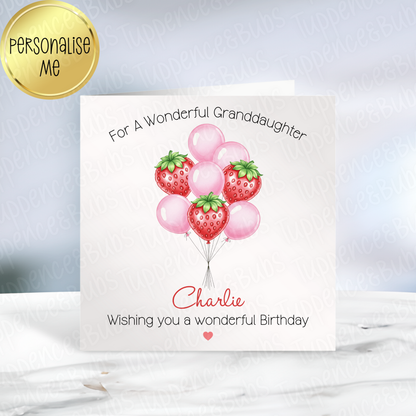 Berry Themed Card - 3 Designs