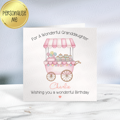 Candyland Themed Card - 3 Designs