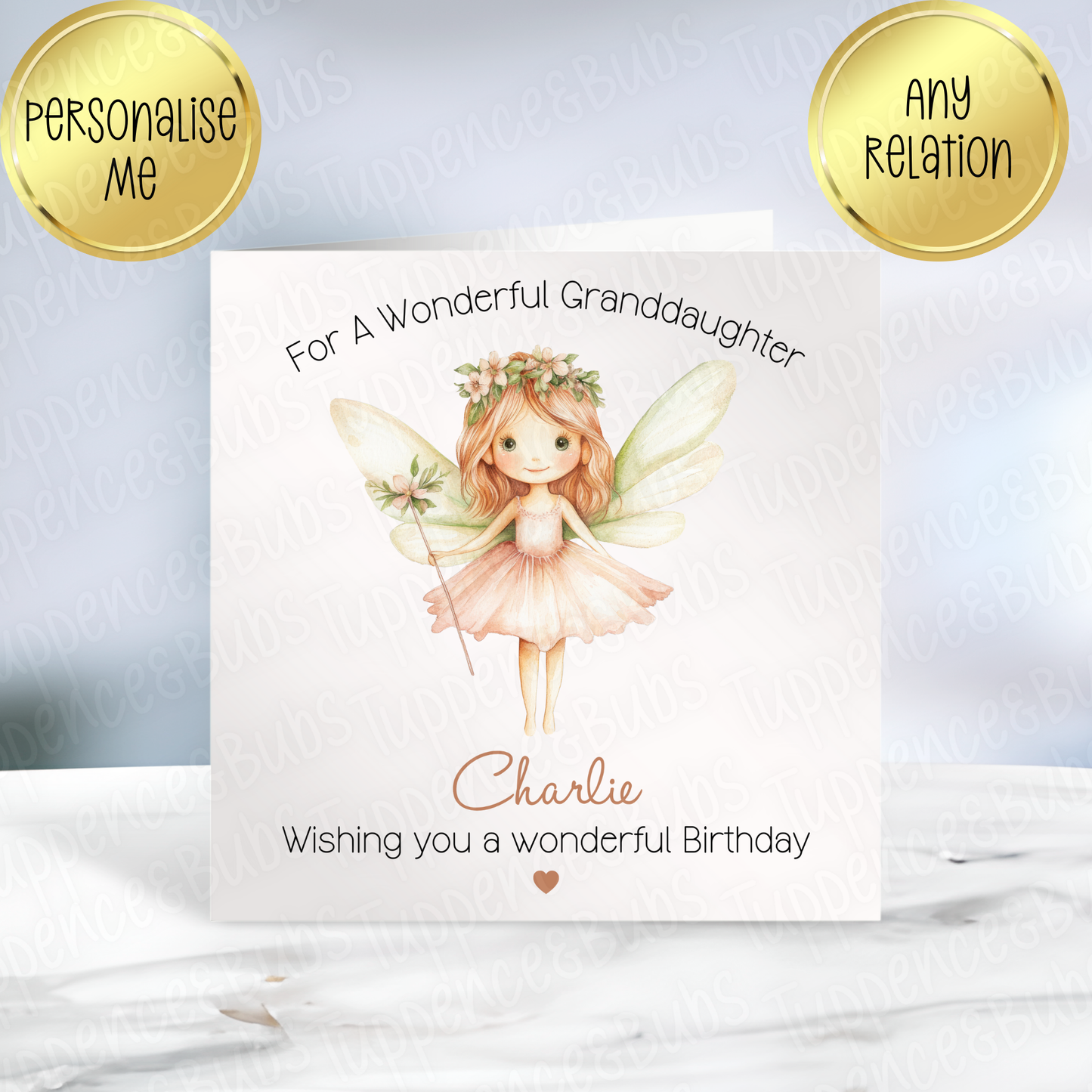 Fairy Themed Birthday Card