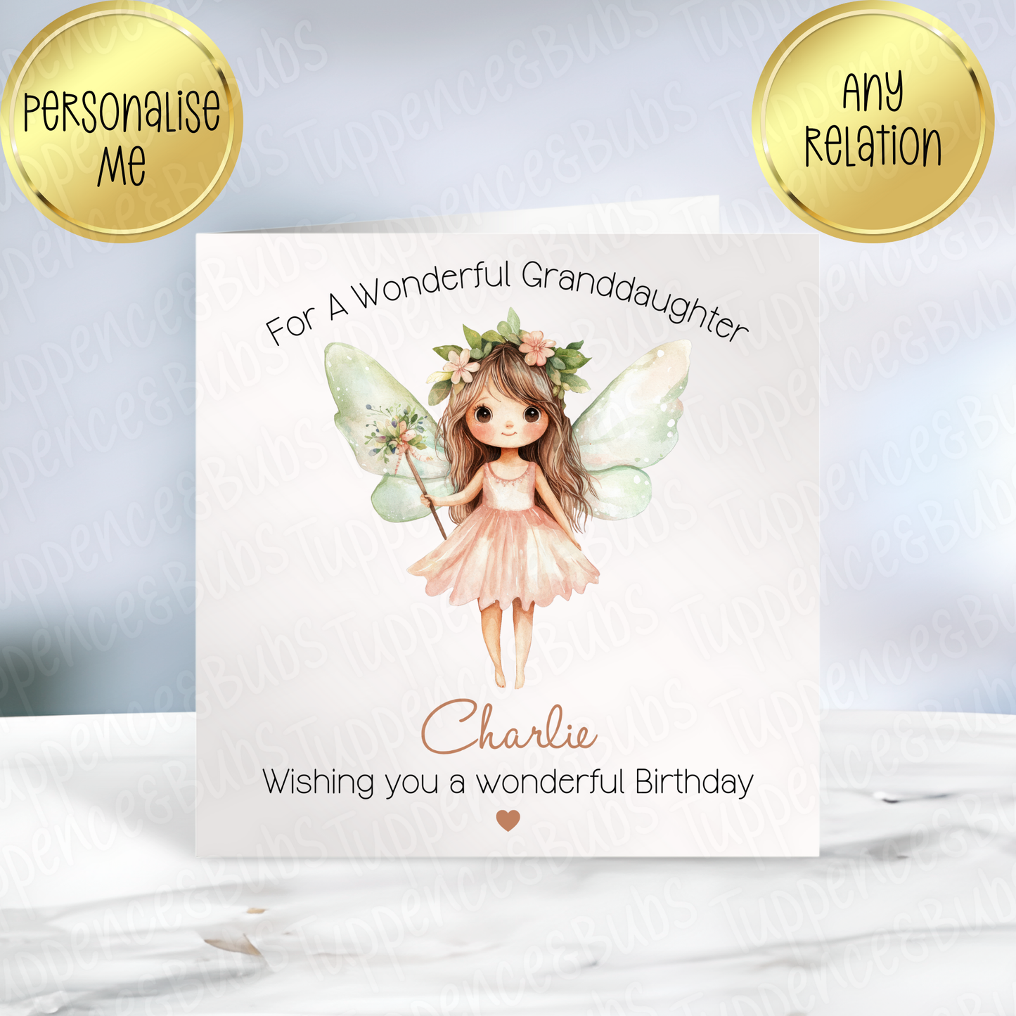 Fairy Themed Birthday Card