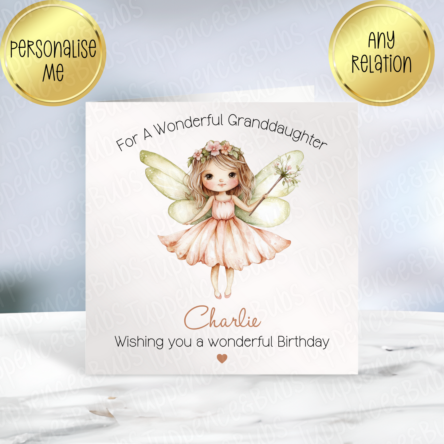 Fairy Themed Birthday Card