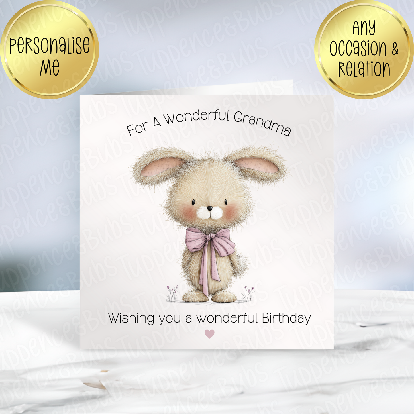 Bunny Themed Card