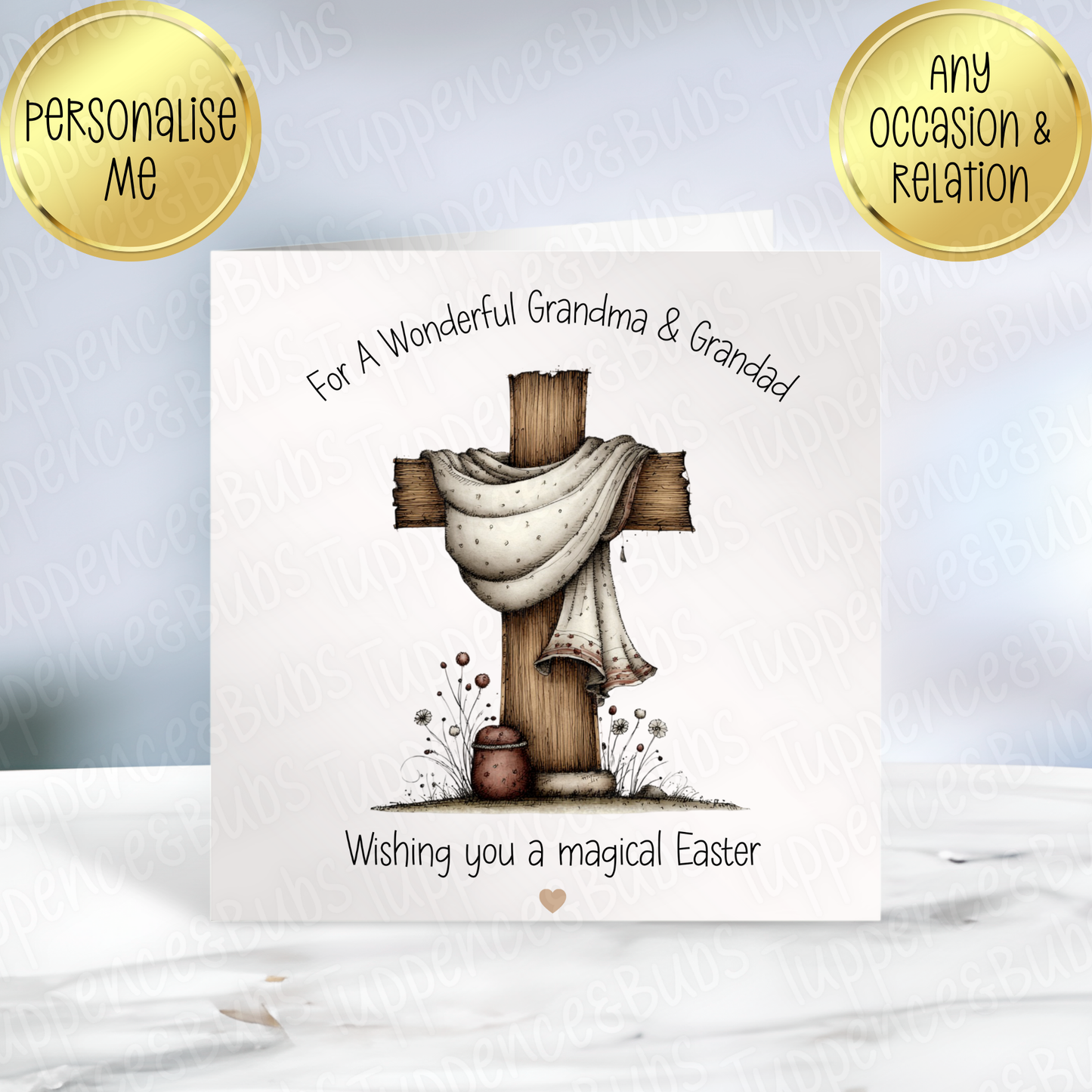 Religious Easter Card - 4 Designs