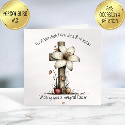 Religious Easter Card - 4 Designs