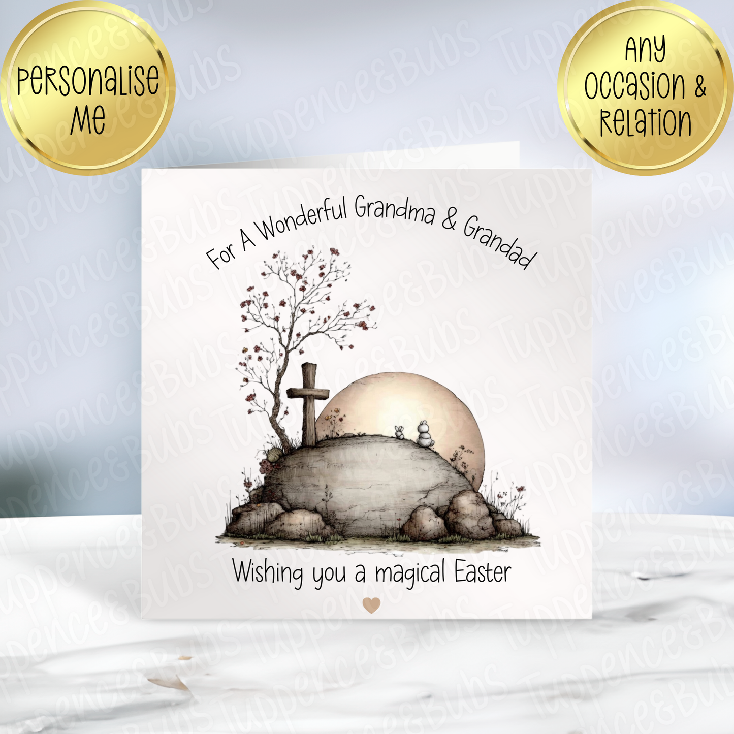 Religious Easter Card - 4 Designs