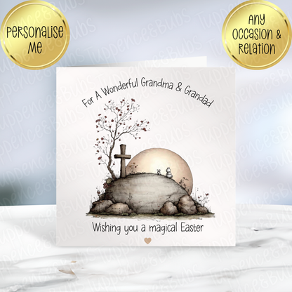 Religious Easter Card - 4 Designs
