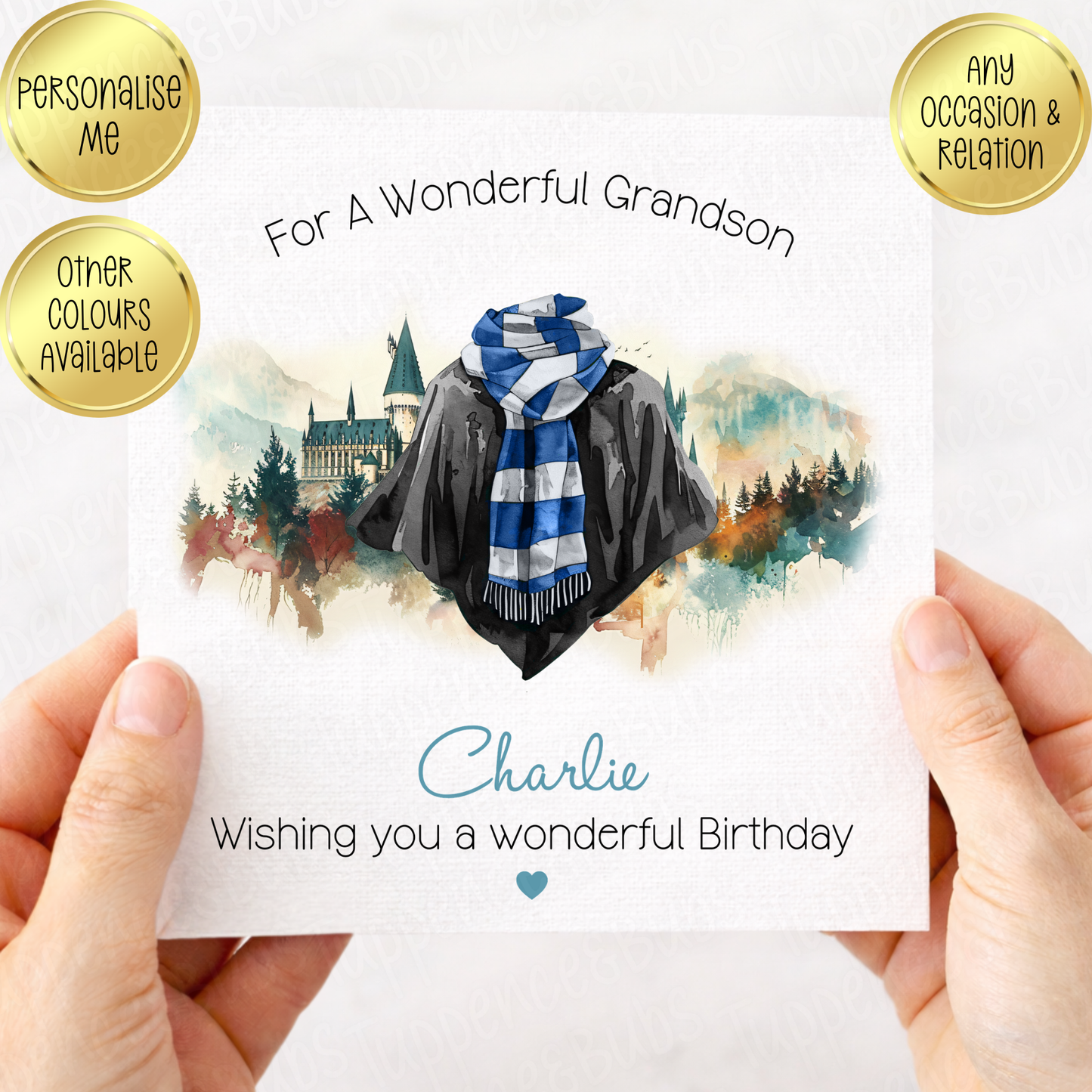 Wizard Themed Card