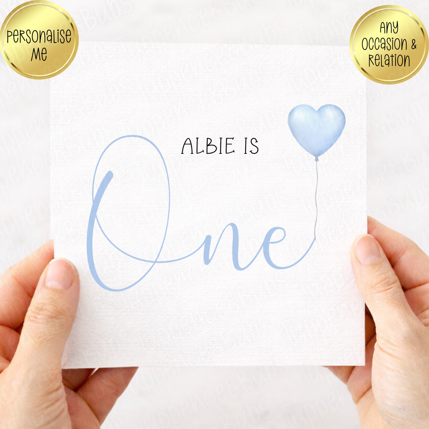 Pink or Blue Age Card