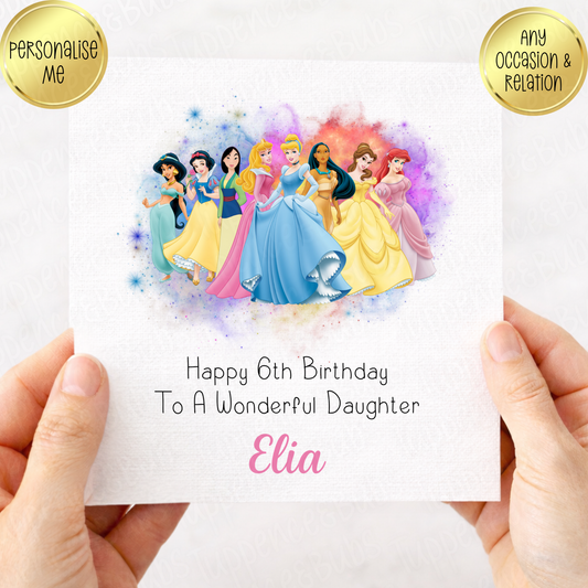 Princess Themed Card