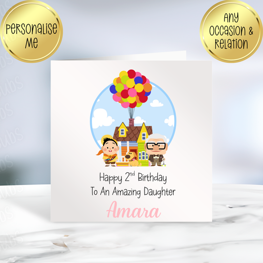 Balloon Themed Card